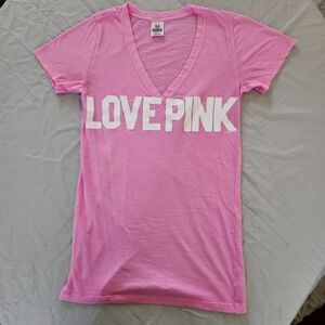 PINK Victoria Secret V-Neck Shirt